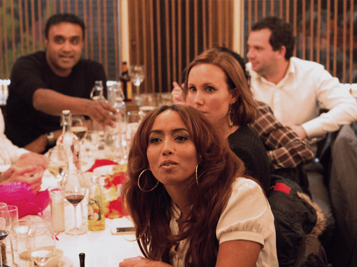 Floating and Walking Dinner