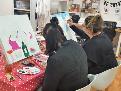 Workshop Dikke Dames Schilderen Zwolle